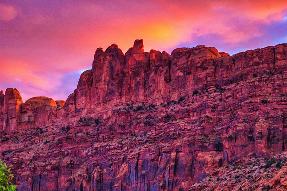 Sunset on Moab