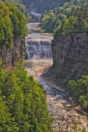 Middle Falls in Letchworth State Park